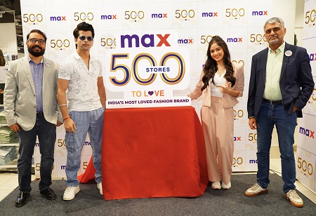 To Expand its Fashion Hubs in New areas, Max unveils 500th Store in Pune 